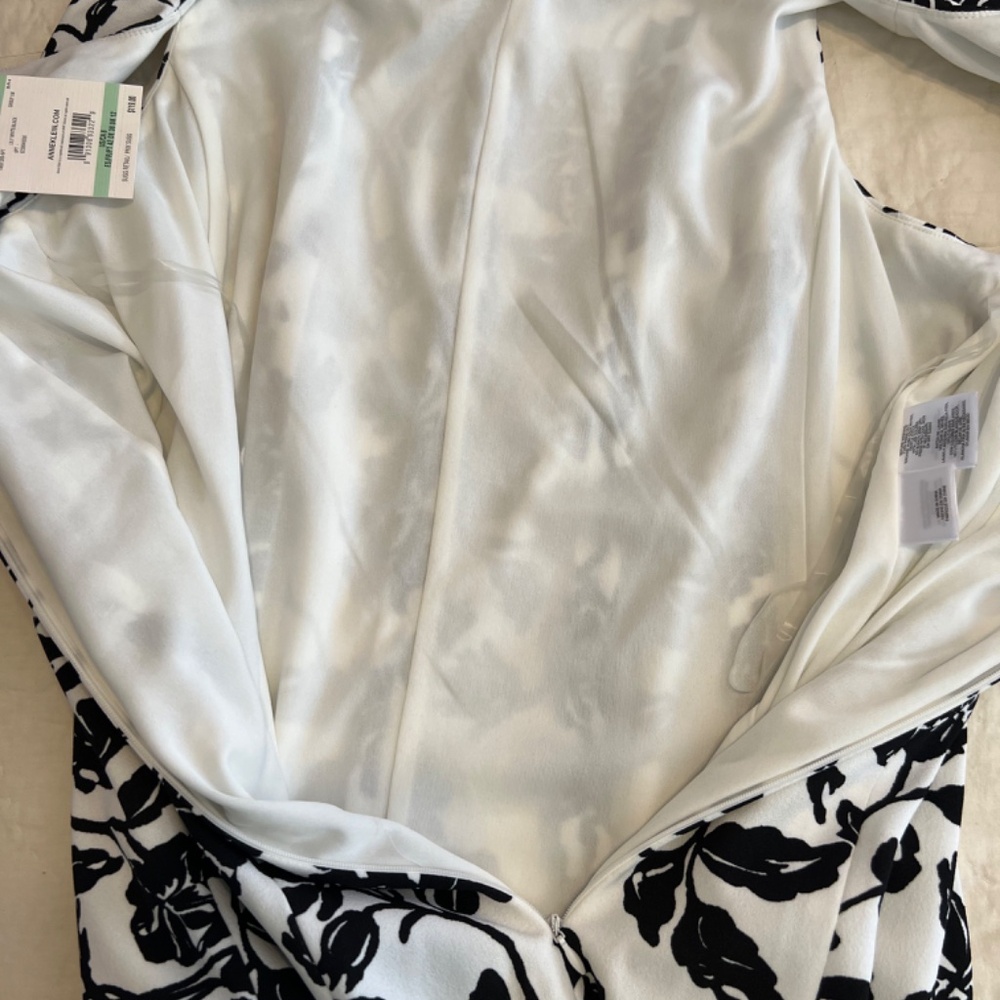Anne Klein Floral Print Dress size 8 NWT - Picture 8 of 11